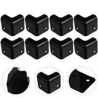 Zecetim 16pcs Box Box Protector Stage Speaker มุมฝาครอบไม้กล่องไม้ห่อมุม 45 มม