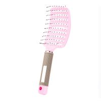 【CC】 6 Colors brush brosse demelante Female Hair Scalp Massage Comb Bristle nylon Popbrush Hairbrush Detangling