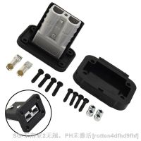 1Pc 50A For Anderson Connector Flush Mount Bracket Panel Cover Charging Panel Plug Terminal Blocks Cable Connectors For Caravan