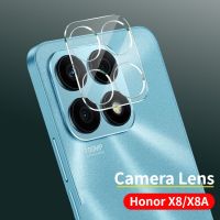 อุปกรณ์ป้องกันเลนส์กล้องถ่ายรูปสำหรับกระจกนิรภัยเทมเปอร์โปร่งแสง Honor X8A X8 5G 4G 2023ปกป้องหน้าจอสำหรับ HonorX8แก้วป้องกันเลนส์ HonorX8A