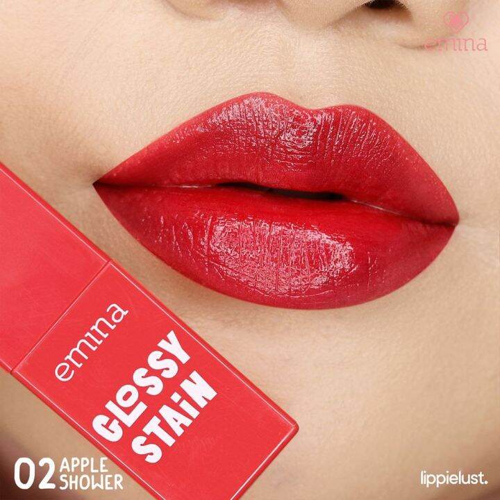 EMINA Glossy Stain Lip Tint Gel Finishing Glossy Lazada Indonesia