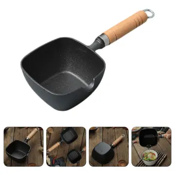 NEW 4.3-Inch Cast Iron Sauce Pan,Non-stick Melting Pot, Mini Egg Frying Pan  for