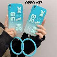 OPPO A37 NEO9 A39เคสโทรศัพท์ A57ตุ๊กตาสามมิติกันกระแทกเคสโทรศัพท์ซิลิโคนนิ่มไล่ระดับสี