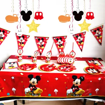 Mickey Mouse Birthday Paper Plates - Best Price in Singapore - Nov 2023