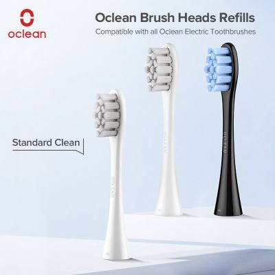 แปรงไฟฟ้าโซนิค Oclean คราบฟันทำความสะอาดช่องปากสำหรับ Oclean X Pro การเปลี่ยนหัวแปรงให้ X10ไหลลื่นของ E1เด็ก