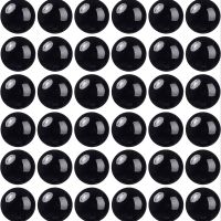 Natural Stone Beads 4/6/8/10mm Black Oynx Round Gemstone Loose Elastic Bracelet String for Bracelets Necklace Jewelry Making