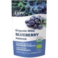 LOOV Organic Wild Blueberry Powder - 35-Day Supply, 6 Oz