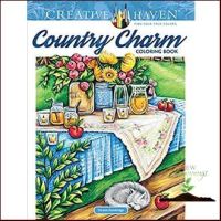 Bring you flowers. ! &amp;gt;&amp;gt;&amp;gt;&amp;gt; Country Charm Coloring Book (Creative Haven) (CLR CSM) หนังสือภาษาอังกฤษมือ1(New) ส่งจากไทย