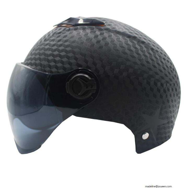 【READY STOCK】 ♙Pro M Motorcycle Helmet Bike Nutshell Half Face Crash