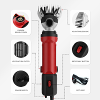 Dragro Electric Sheep Hair Clippers 600W Professional Heavy Duty เครื่องตัดฟาร์มหนาเสื้อสัตว์ปศุสัตว์ Grooming Kit