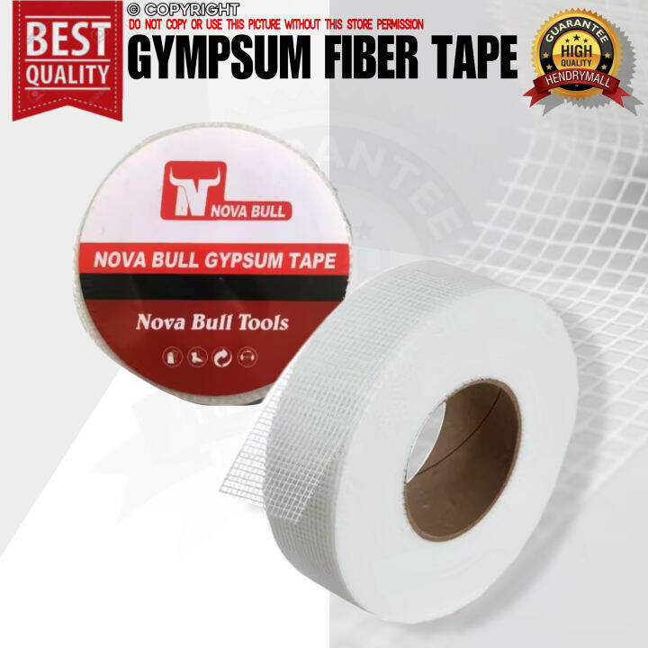 GASA GYPSUM TAPE FIBER MESH TAPE Lazada PH