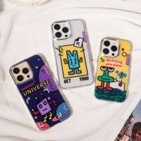 Case เคสไอโฟน ลายการ์ตูน Janesper สำหรับ 14ProMax/14Pro