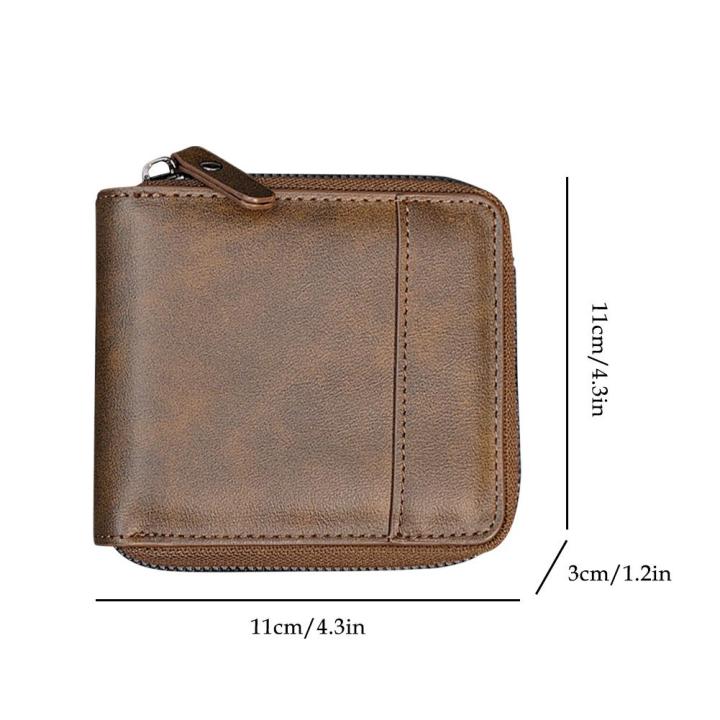 ที่ใส่กุญแจใส่บัตรสำหรับผู้ชายกระเป๋าใส่นามบัตรแฟชั่นกระเป๋าสตางค์หนังคุณภาพกระเป๋าสตางค์หนัง-z7s0