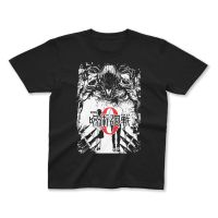 ROUND คอลูกเรือเสื้อยืดผ้าฝ้าย 100% พิมพ์ลายอนิเมะ Jujutsu Kaisen 0 - Black (Adult Anime T-shirt) สําหรับผู้ชาย และผู้หญ  QIGC