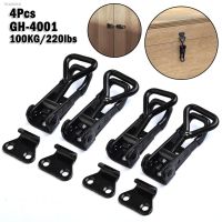 ☼✁ 4pcs Adjustable Toolbox Case Metal Toggle Latch Catch Clasp Quick Release Clamp Anti-Slip Push Pull GH-4001 Toggle Clamp