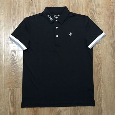 Exported to Japan and South Korea HONMA golf mens short-sleeved T-shirt 3029 style elastic beaded breathable quick-drying sweat-wicking clothes golf