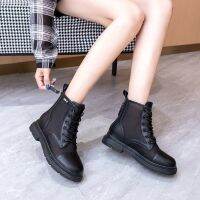 COD dsdgfhgfsdsss Mesh Martin boots womens tide 2021 thin flat large size short boots 41-43 all-m网纱马丁靴女潮2021薄款平底大码短靴41-43百搭天靴子女chengguang99.my 6.17