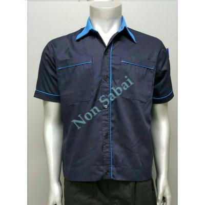 T shirt เสื้อ เสื้อเชิ้ต เสื้อทำงาน คอมทวิว Size M - TS016