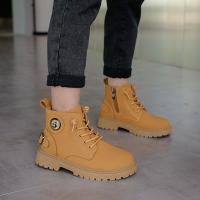 2021New Selling Fashion Kids Martens Boots High Top Ankle Walking Boots Child Anti-Slip Casual Outdoor Sneakers Comfortable Wearable