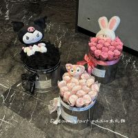 ตุ๊กตา Star Kirby Lingna Belle Rose Hug Bucket Tanabata น่ารัก ของขวัญวันเกิดวันวาเลนไทน์ สําหรับเด็กผู้หญิง