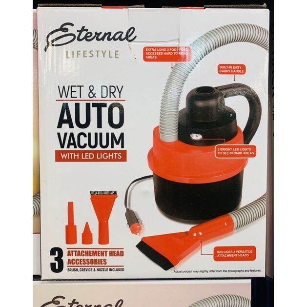 ☟WET AND DRY AUTO VACUUM MIltiFUNCTION WITH LED LIGHTS ETERNAL