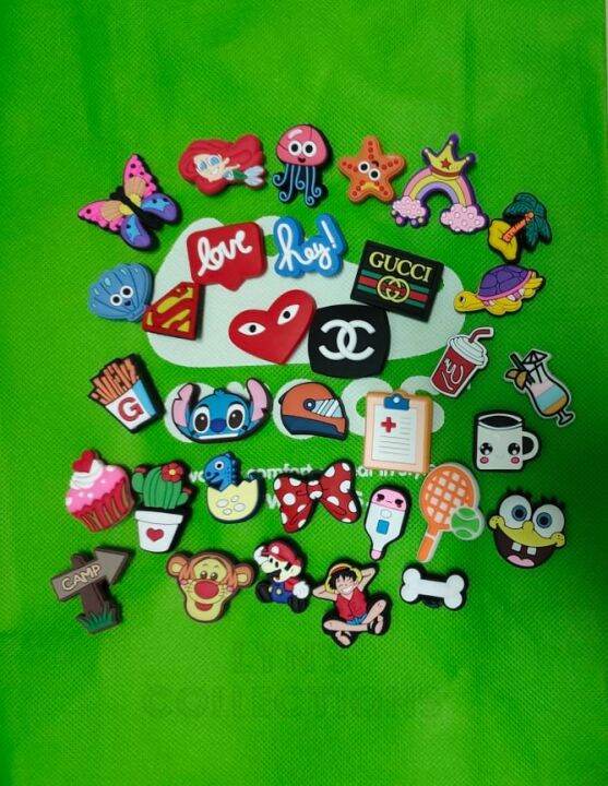 Crocs Jibbitz Charms P19 per piece SetD Lazada PH