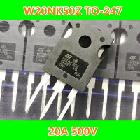 5ชิ้น W20NK50Z ถึง-247 TO247 STW20NK50Z 20A 500V N-Channel MOSFET แบบใหม่ดั้งเดิม