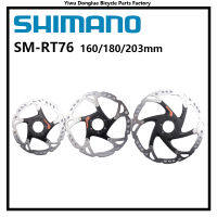 Shimano SM-RT66 SM-RT76 DEORE XT SM-RT86 ดิสก์เบรกโรเตอร์ Disc Centerline Center 6 สลักเกลียว MTB จักรยาน Rotor Bolts 160mm/180mm/203mm-SDFU STORE