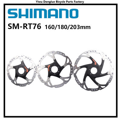 Shimano SM-RT66 SM-RT76 DEORE XT SM-RT86ดิสก์เบรกโรเตอร์แผ่น Centerline ศูนย์6น็อต MTB จักรยานโรเตอร์น็อต160มิลลิเมตร180มิลลิเมตร203มิลลิเมตร