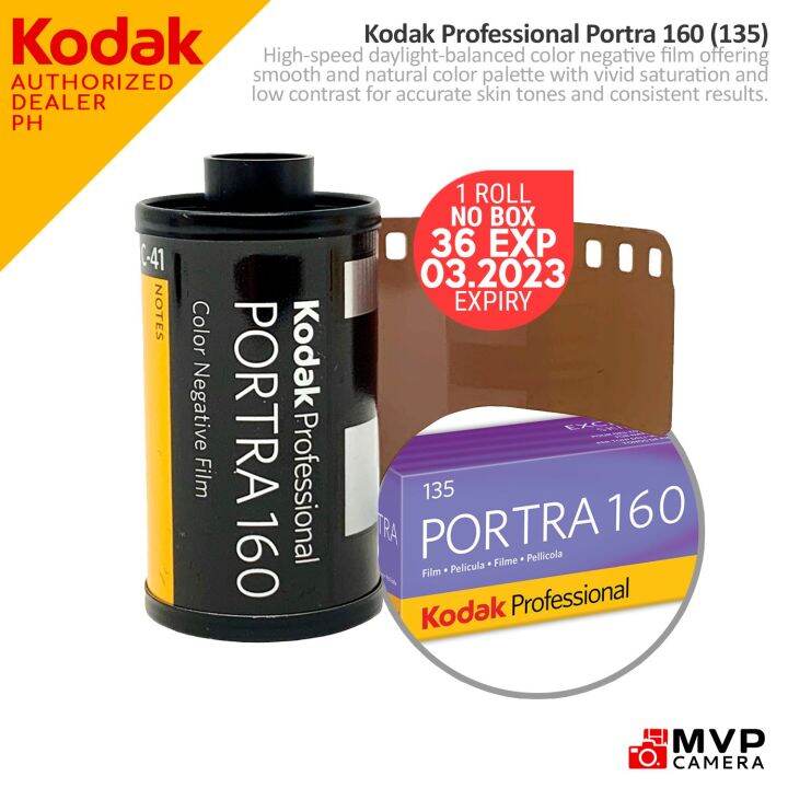 KODAK PORTRA Professional 160 (1 Roll) 135 35mm Color Negative Film C41