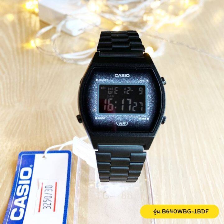 ของแท้-casio-b640wbg-1bdf-นาฬิกาข้อมือ-นาฬิกา-casio-standard-women-สินค้ามีใบรับประกันทุกตัว