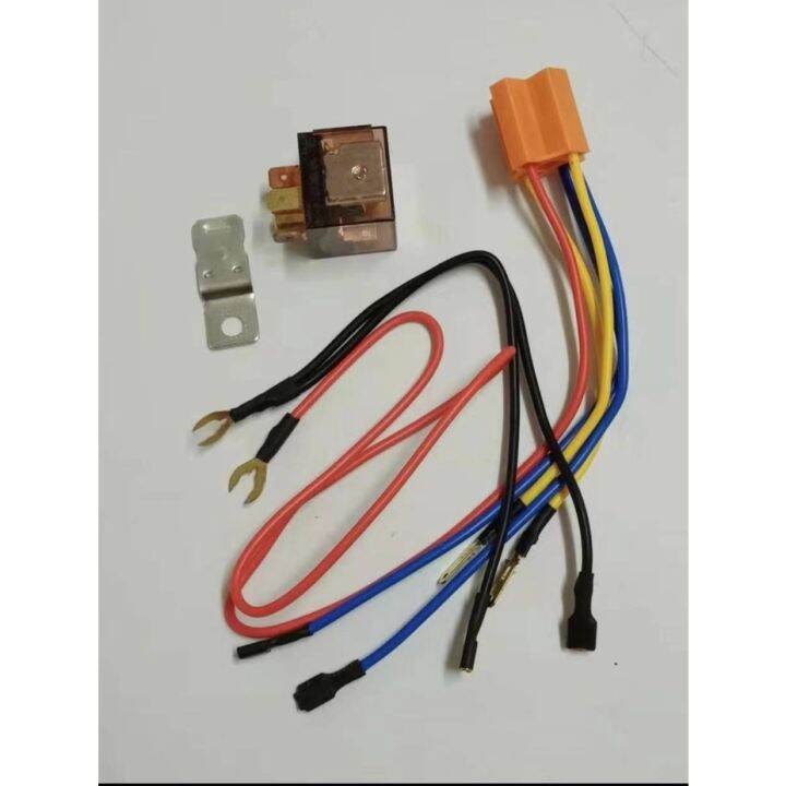 Motorcycle HORN RELAY SET 12V Transparent Horn Mini Driving Light Relay