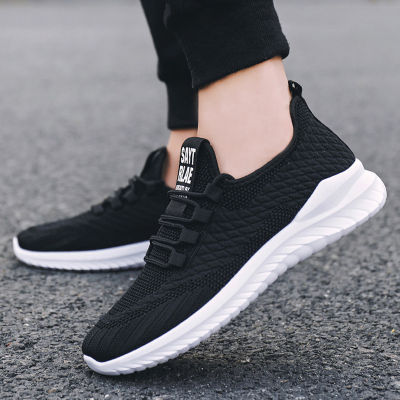 2022 Spring New Men Shoes Fashion Sneakers Mesh Breathable Men Casual Shoes Male Oxfords Low Cut Lace-up Student Running Shoes