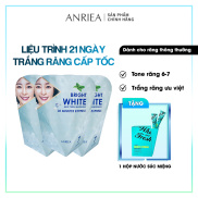 Liệu trình 21 ngày trắng răng cấp tốc miếng dán ANRIEA