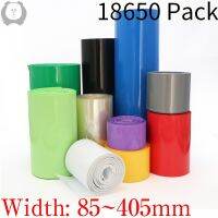 1M Width 85mm ~ 400mm 18650 Lip Battery PVC Heat Shrink Tube Pack Dia 55 - 255mm Insulated Film Wrap lithium Case Cable Sleeve Electrical Circuitry Pa