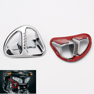 ABS คู่ Fairing Air Intake Grille สำหรับ2001-2011 Honda wing GL1800 2002-2010