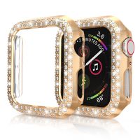 Women Ladies Case for Apple Watch Series 8 7 6 SE 5 4 Cover PC Diamond Protector Bumper Ultra 49mm 41mm 45mm 40mm 44mm 42mm 38mm