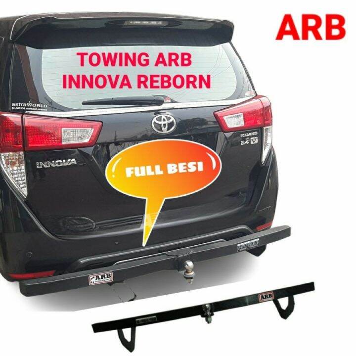 Towing Bar ARB Pengaman Bemper Belakang ARB Full Besi INNOVA REBORN ...