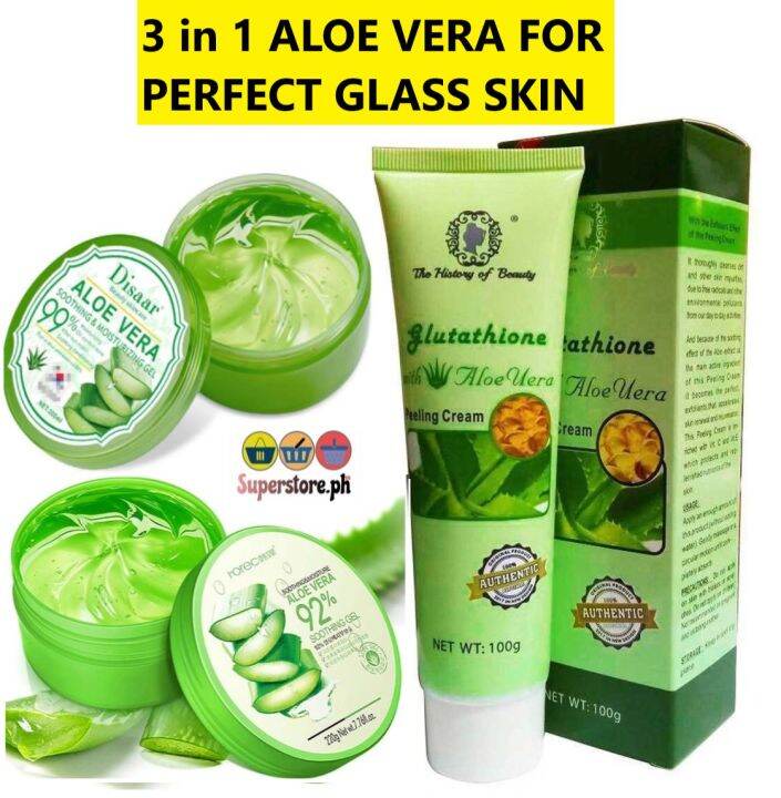 [ J & K ] 3 in 1 Authentic Aloe Vera History of Beauty Magic Peeling