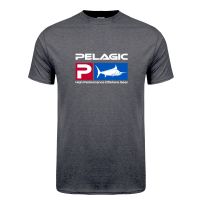 【New】 Pelagic Fishing Aquatic T เสื้อผู้ชายฤดูร้อนแขนสั้นเสื้อยืดผ้าฝ้าย Pelagic Mans Tshirt