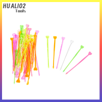 HUALI02การ์ตูนสัตว์25/50ชิ้นส้อมผลไม้เด็กเค้กขนมส้อมขนมผลไม้ส้อมผลไม้ S