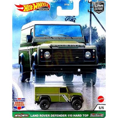 2021 Hot Wheels Car Culture British Horsepower Land Rover Defender 110