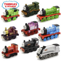 Original Thomas And Friends รถไฟของเล่น Thomas โลหะผสมโลหะ Diecast Magnetic Track รถไฟรุ่นเด็กของเล่นเพื่อการศึกษาของขวัญ1:43