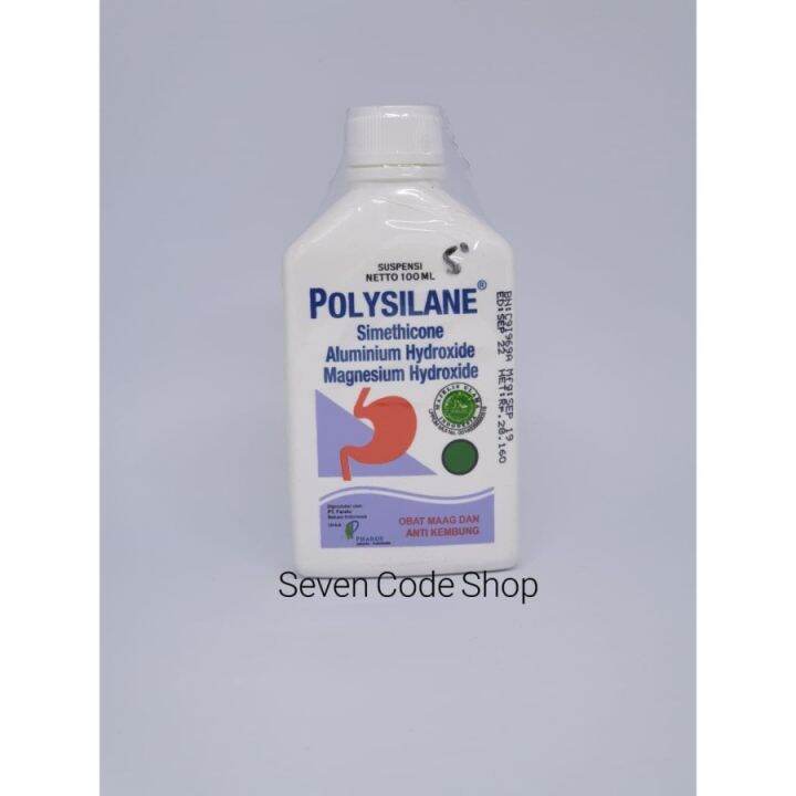 Polysilane Cair 100ml Obat Maag, Mual dan Nyeri Lambung Lazada Indonesia
