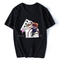 Anime Hisoka Hunter X Hunter Wholesale T Shirt Men Cotton T Shirt Hip Hop Tees Tops Tshirt Harajuku Streetwear