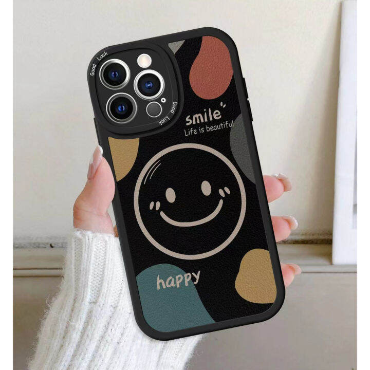 ส่งจากไทใบหน้ายิ้ม-smile-น่ารัก-เคส-xr-บอดี้-13pro-x-xs-บอดี้-14-pro-เคสไอโฟน-xr-body-14-pro-เปลี่ยนบอดี้-13-pro