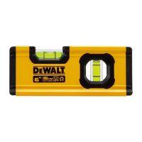 DEWALT DWHT42802 Mini Level, Pocket Level, Horizontal, Magnetic, 6 Inch (150mm)