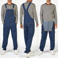 ◎ jiyi946012824 New Fashion Mens Jeans Overalls Street Straight Denim Jumpsuits Hip Hop Men Bib Pants Cowboy Male Jean Dungarees