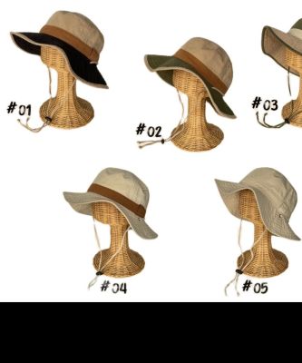 หมวกบักเก็ต bucket hats เดินป่า แคมป์ปิ้ง เดินชิวสายเที่ยว ลายสวยตรงปก ส่งจากไทย คุณภาพรับประกัน 5 ดาว ผ้าฟอก