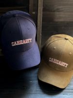 Original retro brushed Carhartt hard top baseball cap fashion brand Carhartt peaked hat mens and womens autumn and winter tooling cap